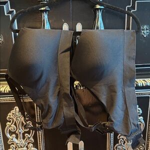 Truekind 2XL Underwire Black Padded Bras EUC